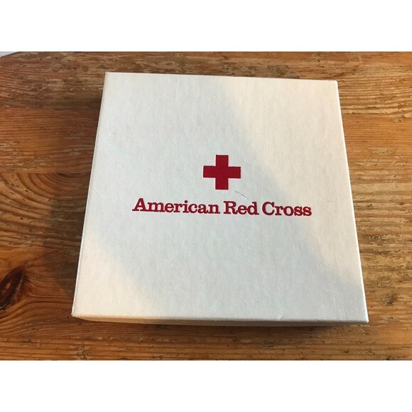American Red Cross Ornament Christmas Roll Call WWI Holiday Original Box - Picture 3 of 4